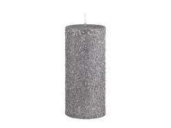 Chic Antique Rustikale Stumpenkerze rau