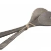Chic Antique Salatbesteck Laon 2er Set aus Mangoholz