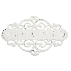 Chic Antique Schild Welcome
