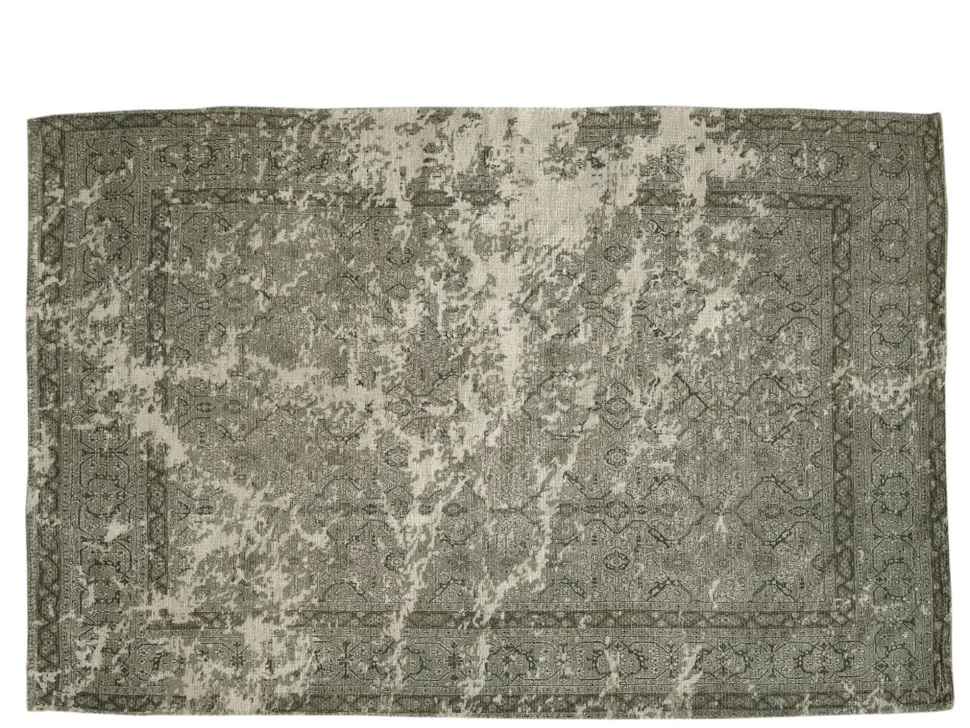 Chic Antique Shabby Chic Teppich mit französichem Druck