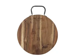 Chic Antique Tapasbrett Laon mit Eisengriff