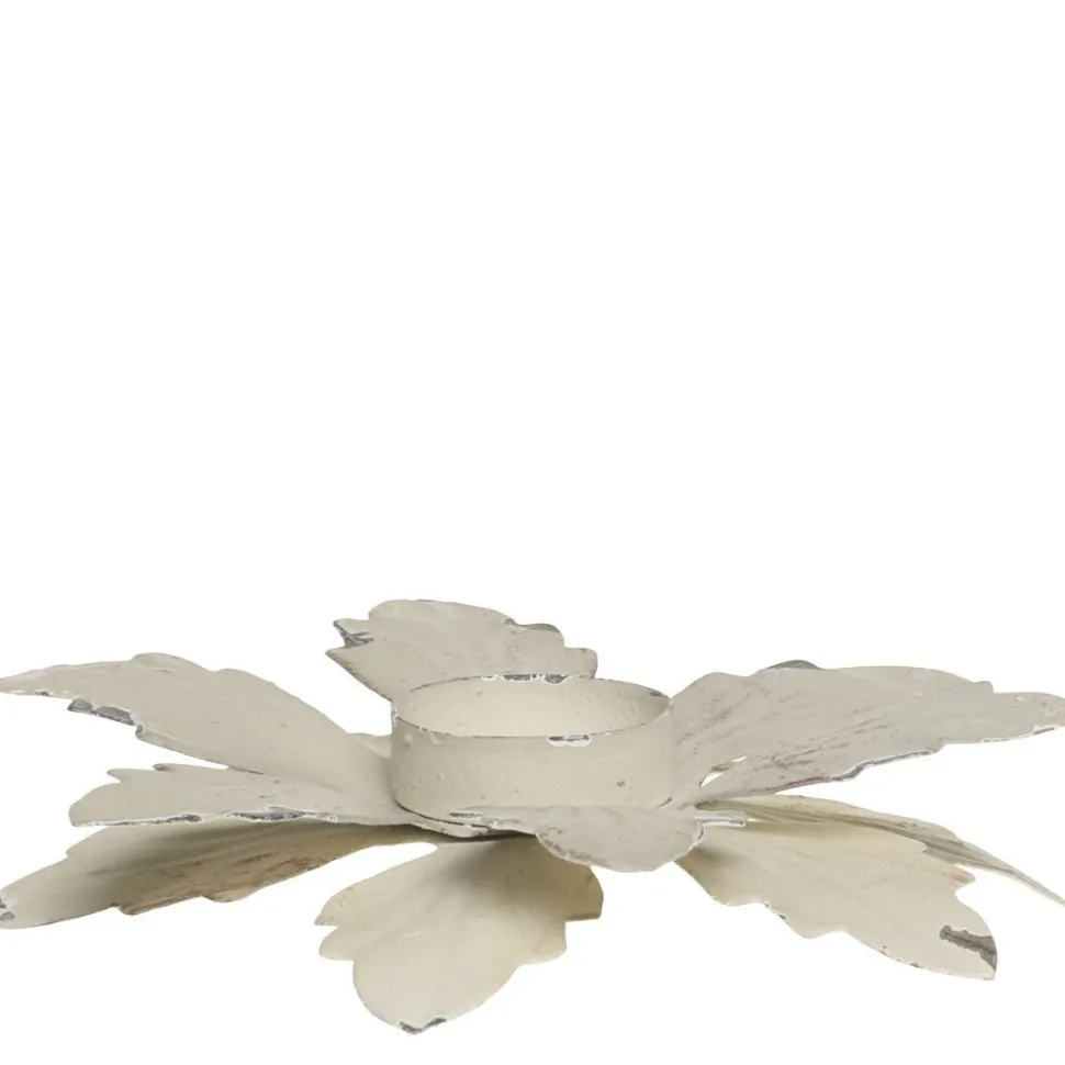 Chic Antique Teelichthalter mit Blumenmuster