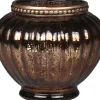 Chic Antique Teelichthalter mit Perlenrand glänzend
