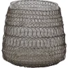 Chic Antique Teelichthalter Hurricane mit fil de fer Netz