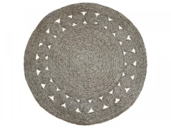 Chic Antique Teppich aus geflochtenem Seegras