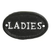 Chic Antique Türschild aus Eisen