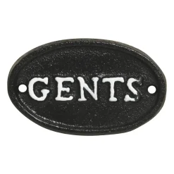 Chic Antique Türschild aus Eisen