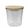 Chic Antique Vallet Aufbewahrungsglas mit Holzdeckel