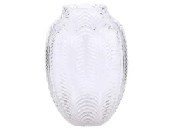 Chic Antique Vase mit Blattmuster