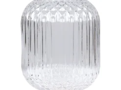 Chic Antique Vase mit kariertem Muster