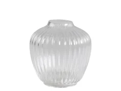 Chic Antique Vase mit Rillen