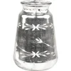 Chic Antique Vase mit Schliff