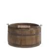 Chic Antique Vintage Eimer aus Holz mit Griff