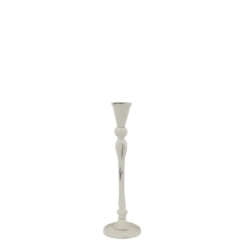Chic Antique Vintage Kerzenständer aus Metall