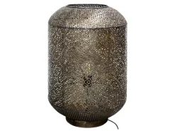 Chic Antique Vire Tischlampe mit Muster