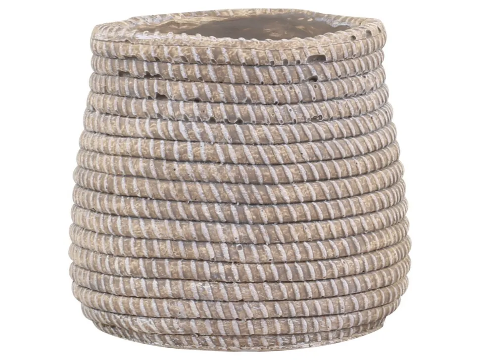 Chic Antique Évron Übertopf mit Flecht Muster