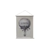 Chic Antique Wandbild aus Stoff mit Motivdruck