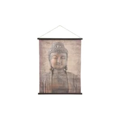 Chic Antique Wandbild aus Stoff mit Motivdruck