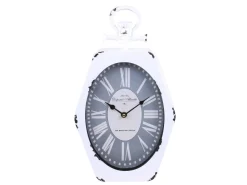 Chic Antique Wanduhr Sechseck