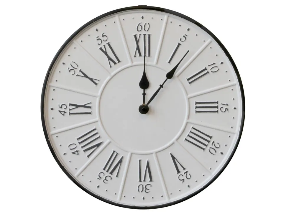 Chic Antique Wanduhr Vintage Look