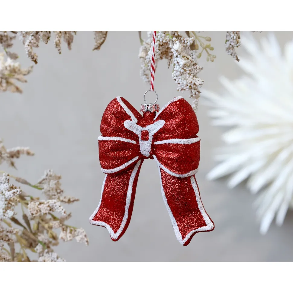 Chic Antique Weihnachtlicher Schleifen Aufhänger