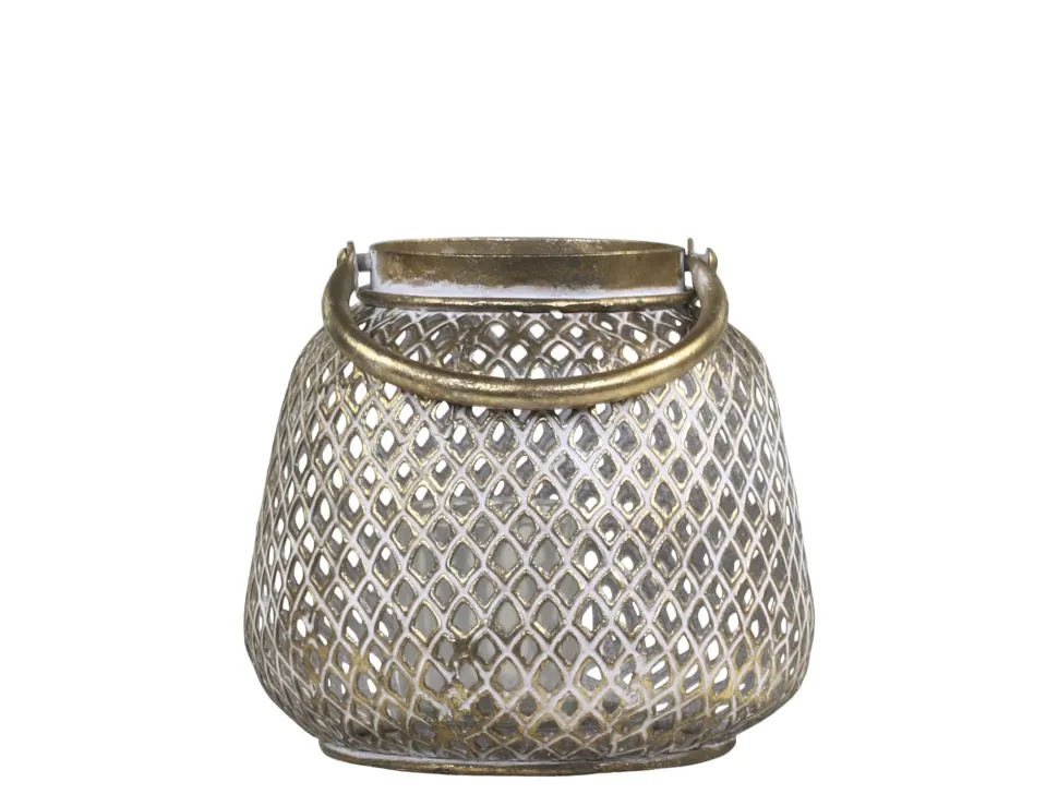 Chic Antique Windlicht Vire mit Muster