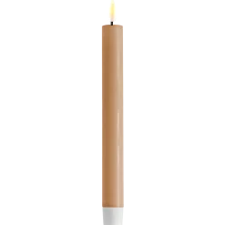 Deluxe Homeart LED 2er Set Stabkerze Real Flame