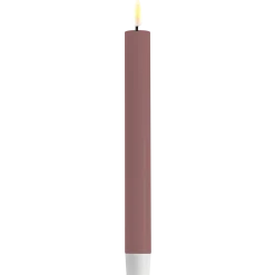 Deluxe Homeart LED 2er Set Stabkerze Real Flame