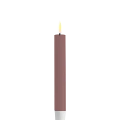 Deluxe Homeart LED 2er Set Stabkerze Real Flame