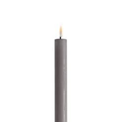 Deluxe Homeart LED 2er Set Stabkerze Real Flame