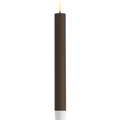 Deluxe Homeart LED 2er Set Stabkerze Real Flame