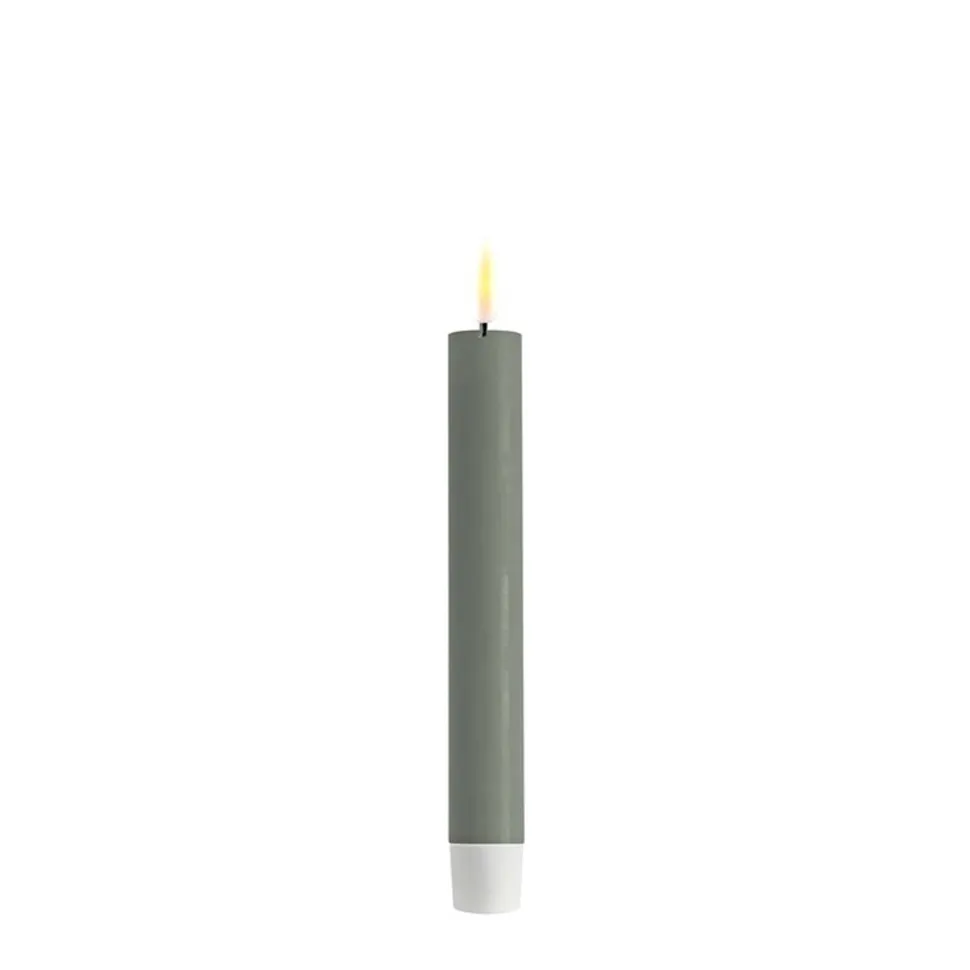 Deluxe Homeart LED 2er Set Stabkerze Real Flame