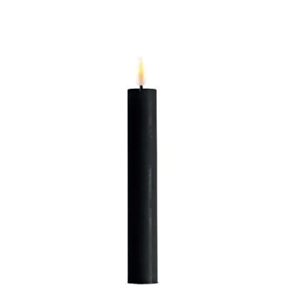 Deluxe Homeart LED 2er Set Stabkerze Real Flame