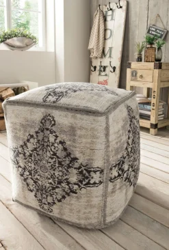 Faktorei Vintage-Sitzhocker ANTIQUITY