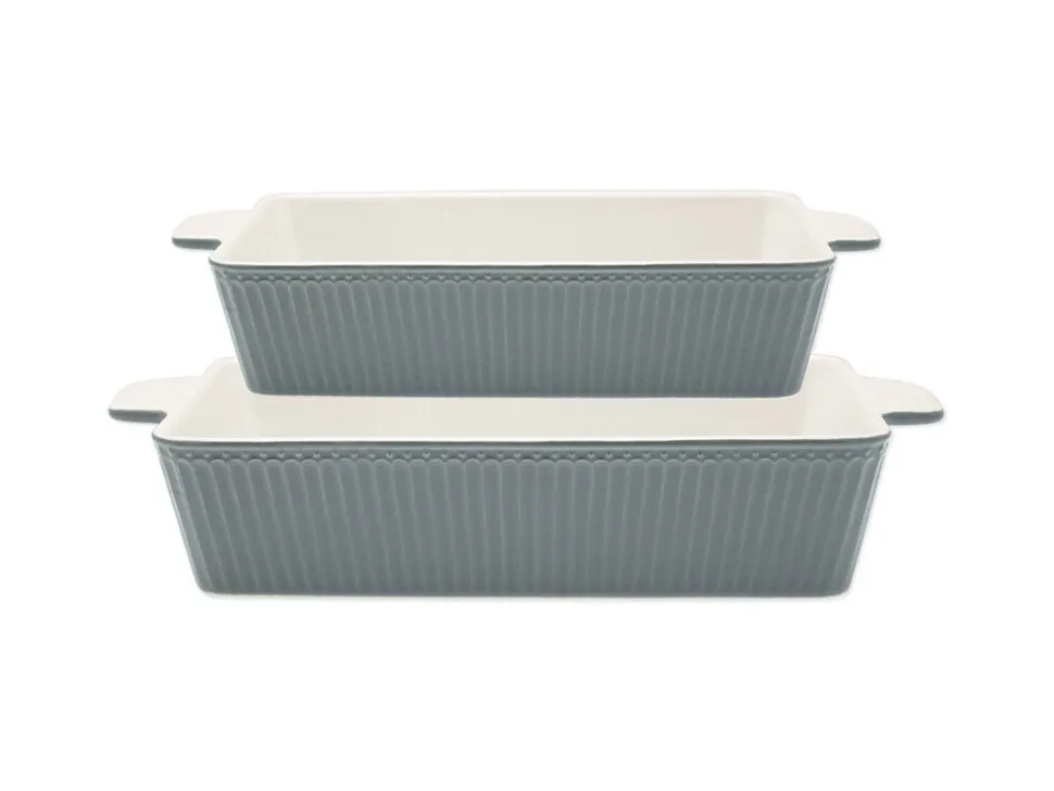 GreenGate Auflaufform Alice rechteckig 2er Set