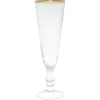 GreenGate Champagner Glas Cutting mit Gold