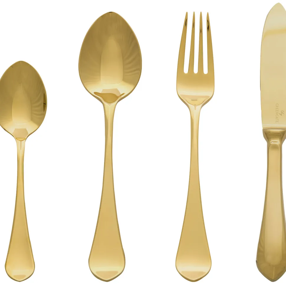 GreenGate Dinner Besteck Set Curved 4-teilig