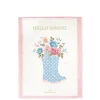 GreenGate Geschirrtuch Pieceprinted Josefina Summer White