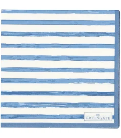 GreenGate Papierservietten Sally Blue Klein