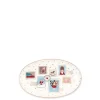 GreenGate Servierplatte Xmas Letter white