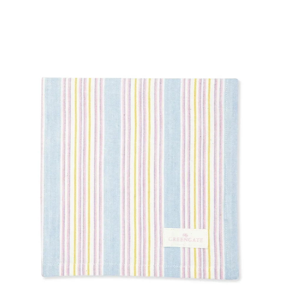 GreenGate Stoffserviette Nera pale blue