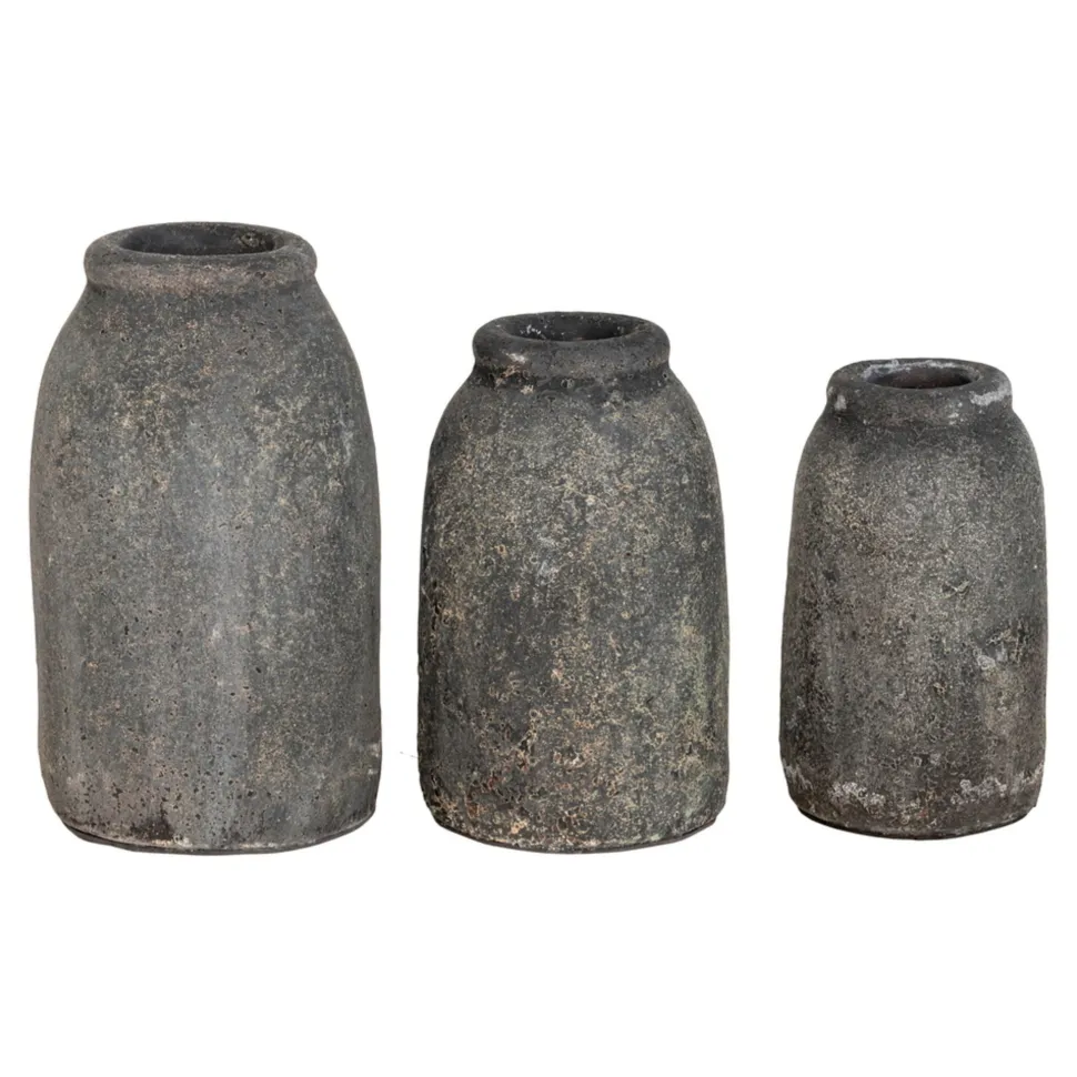 House Nordic Dekoratives Vasen 3er Set Velas