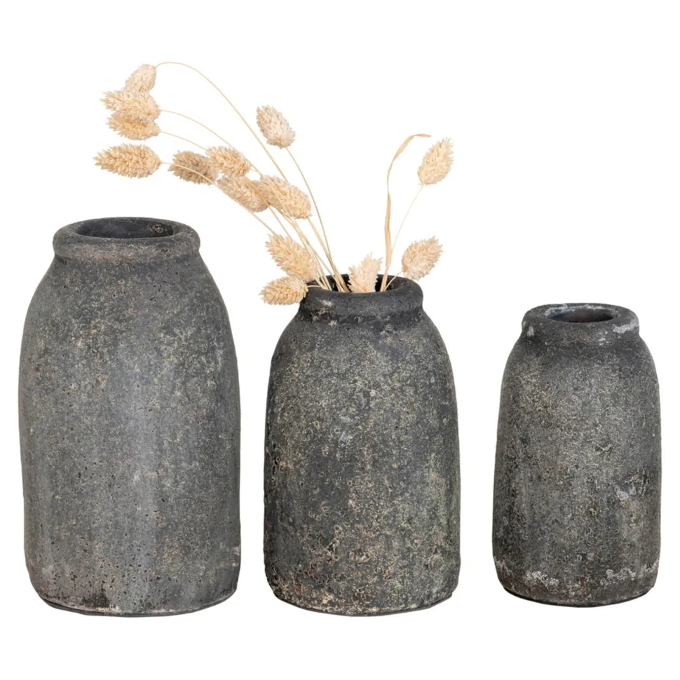 House Nordic Dekoratives Vasen 3er Set Velas