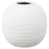 House Nordic Große Bodenvase Weiß