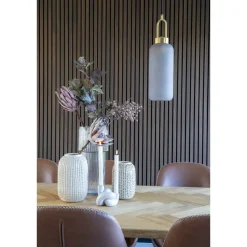 House Nordic Keramik Vase Creme Beige