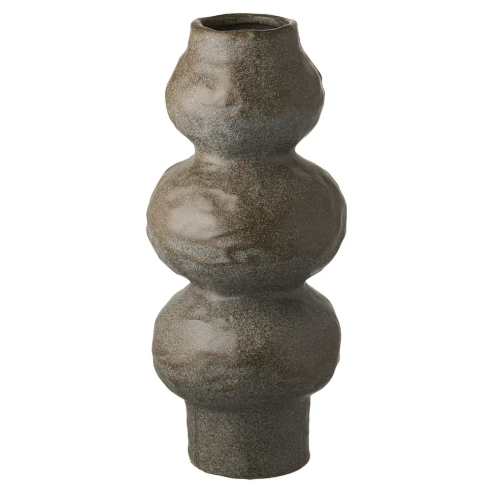 House Nordic Keramik Vase Dark Grey