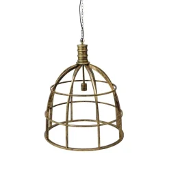 HSM Collection Hängelampe Gold Metall