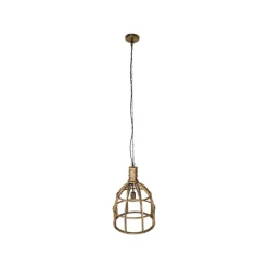 HSM Collection Hängelampe Gold Metall
