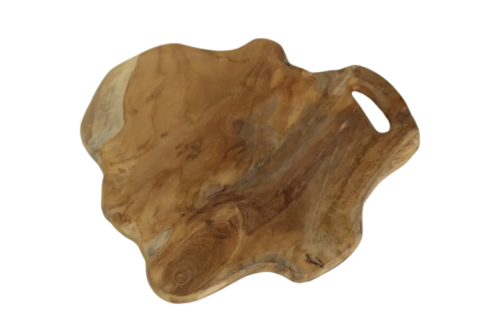 HSM Collection Holztablett Teakholz natur
