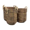 HSM Collection Korbset Kika Rattan 3er